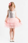 sukienka tiulowa dla dziewczynki Frezi róż