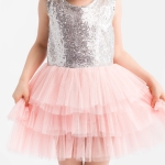 ubranka dla dziewczynki na roczek Frezi róż