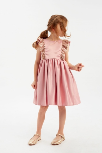 Haljina za djevojčice Capri ružičasta