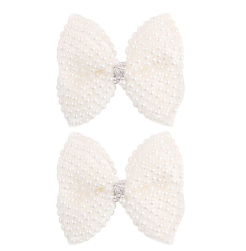 Kopča za kosu mašna biseri