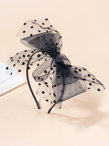 Traka za kosu til crna