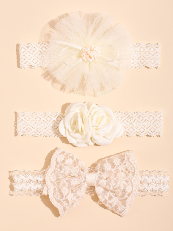 set traka za glavu, udobnost, krem boja, individualnost, kreativnost, elegancija, djevojčice, svakodnevna upotreba, posebne prigode