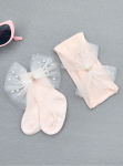 bebe čarapice s mašnom, traka za glavu s biserima, elegantna beba, dječja svečana odjeća, sigurnost pri hodanju, poklon set za bebe, modni dodaci za bebe, udobnost i stil za bebe, antiklizne čarapice za bebe