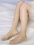 bež čarape, čarape za djevojčice, mrežaste čarape s cirkonima, elegancija za djevojčice, svečane čarape, udobne čarape, čarape za posebne prilike, čarape s sjajem, luksuzne čarape za djecu