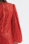 haljina za djevojčice, dječje svečane haljine, crvena haljina, haljina s šljokicama, elegantna dječja moda, haljina za rođendan, haljina za vjenčanje, Gabriela haljina