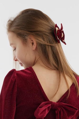 Bordo Baršunaste Mašne