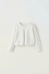 svečani bolero za djevojčice, bolero za pričest, krem bolero, dječja moda, elegantna odjeća za djevojčice, bolero za krštenje