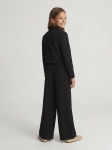 Elegantni djevojački komplet Emi u crnoj boji, dodatni prikaz, svečana odjeća za djevojčice, ZOYA Fashion