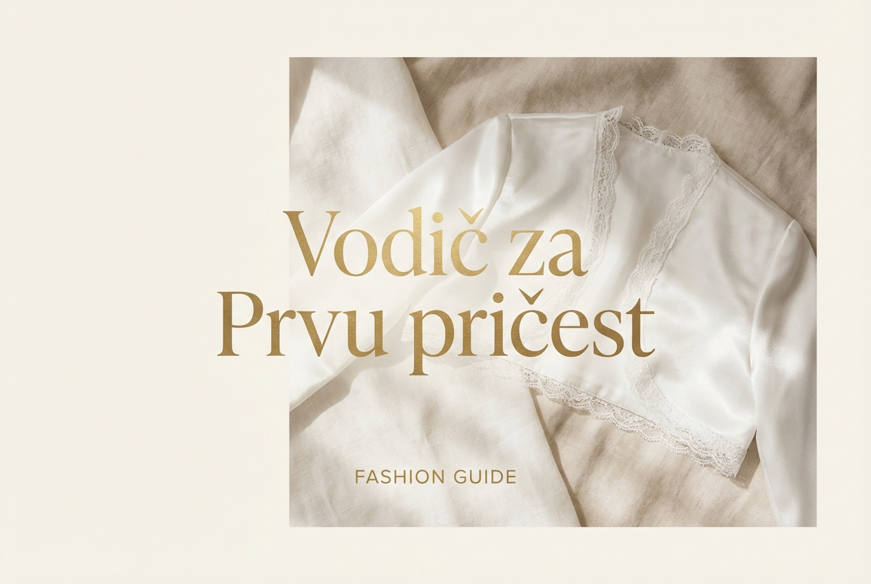 Vodič za odabir bolera i kaputa za djevojčice za Prvu pričest