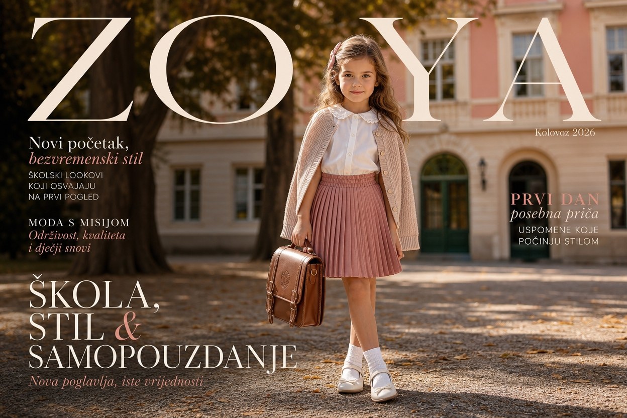 Kompleti za djevojčice za rujan 2026: doček prvašića, razredna fotografija i prvi tjedni škole